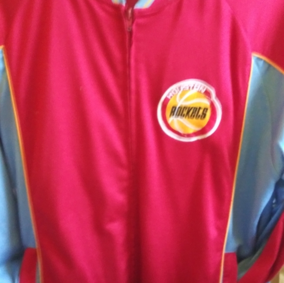 Rockets Vintage Mithchell & Ness Track Jacket - Picture 4 of 6